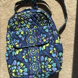 Vera Bradley Indigo Pop Small Backback